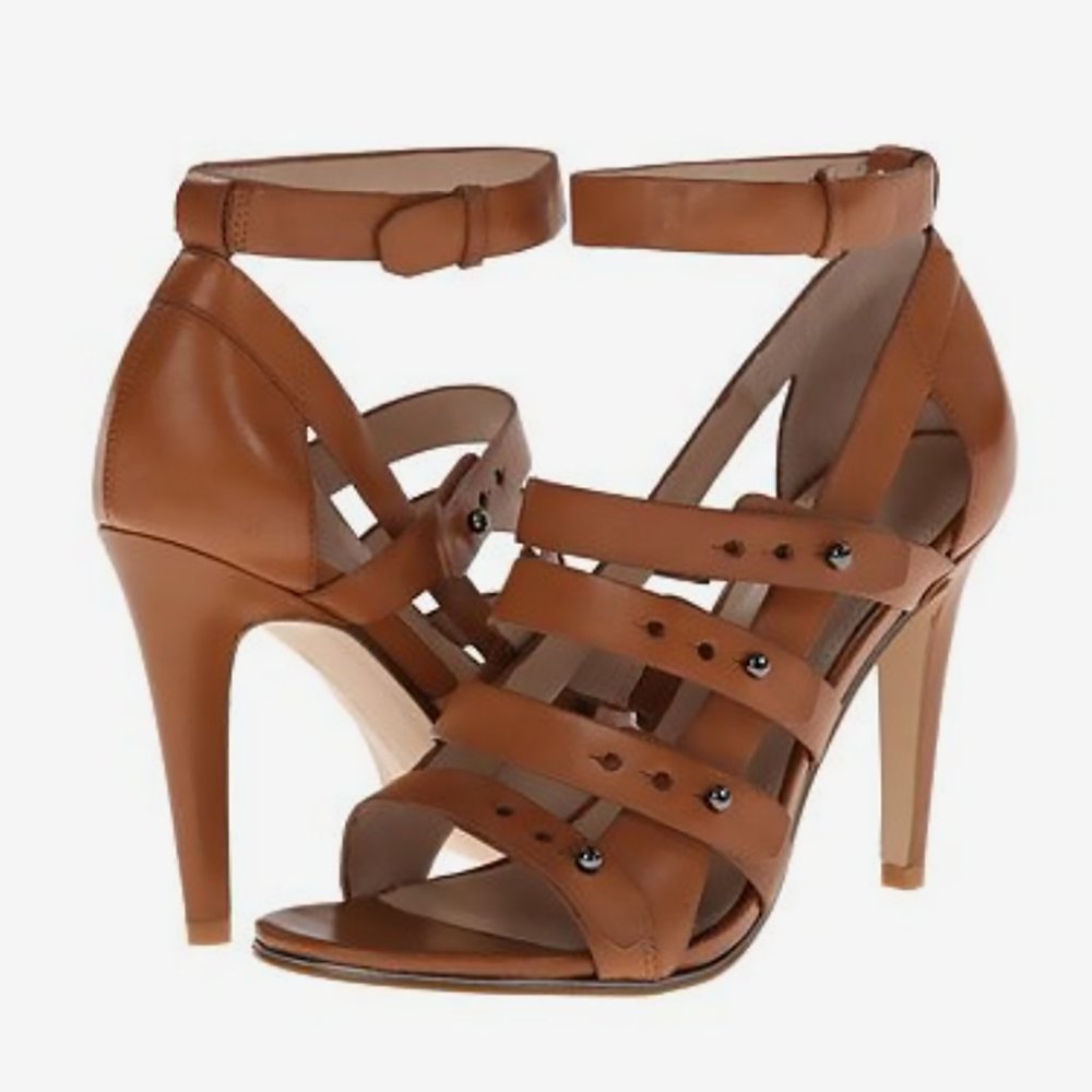 French Connection Nolinda Caged Heeled Sandal PRE-OWNED/USED